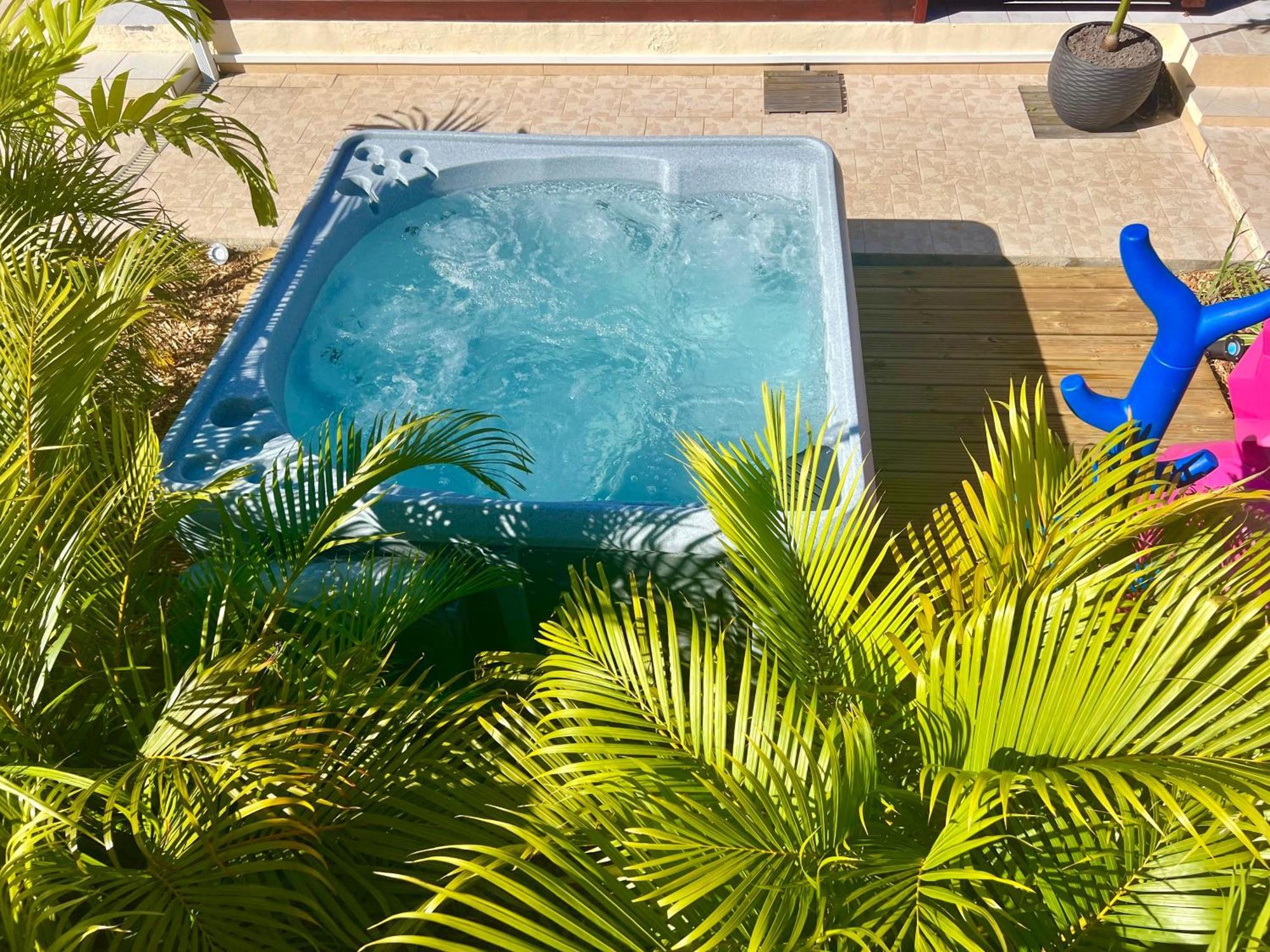 Villa Simeon Saint Francois Avec Piscine Privee Et Jacuzzi Proche Plage Exterior foto