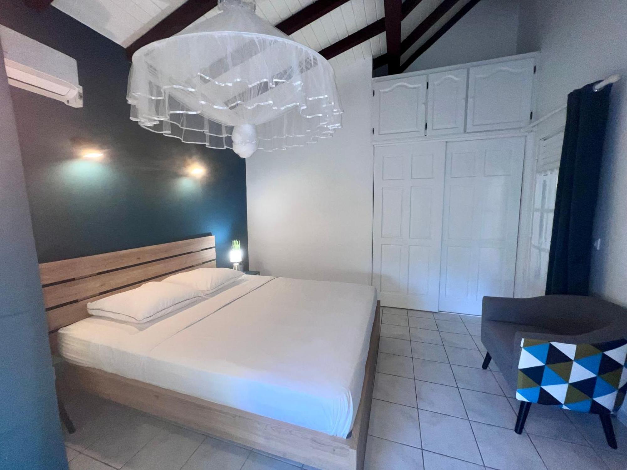 Villa Simeon Saint Francois Avec Piscine Privee Et Jacuzzi Proche Plage Exterior foto