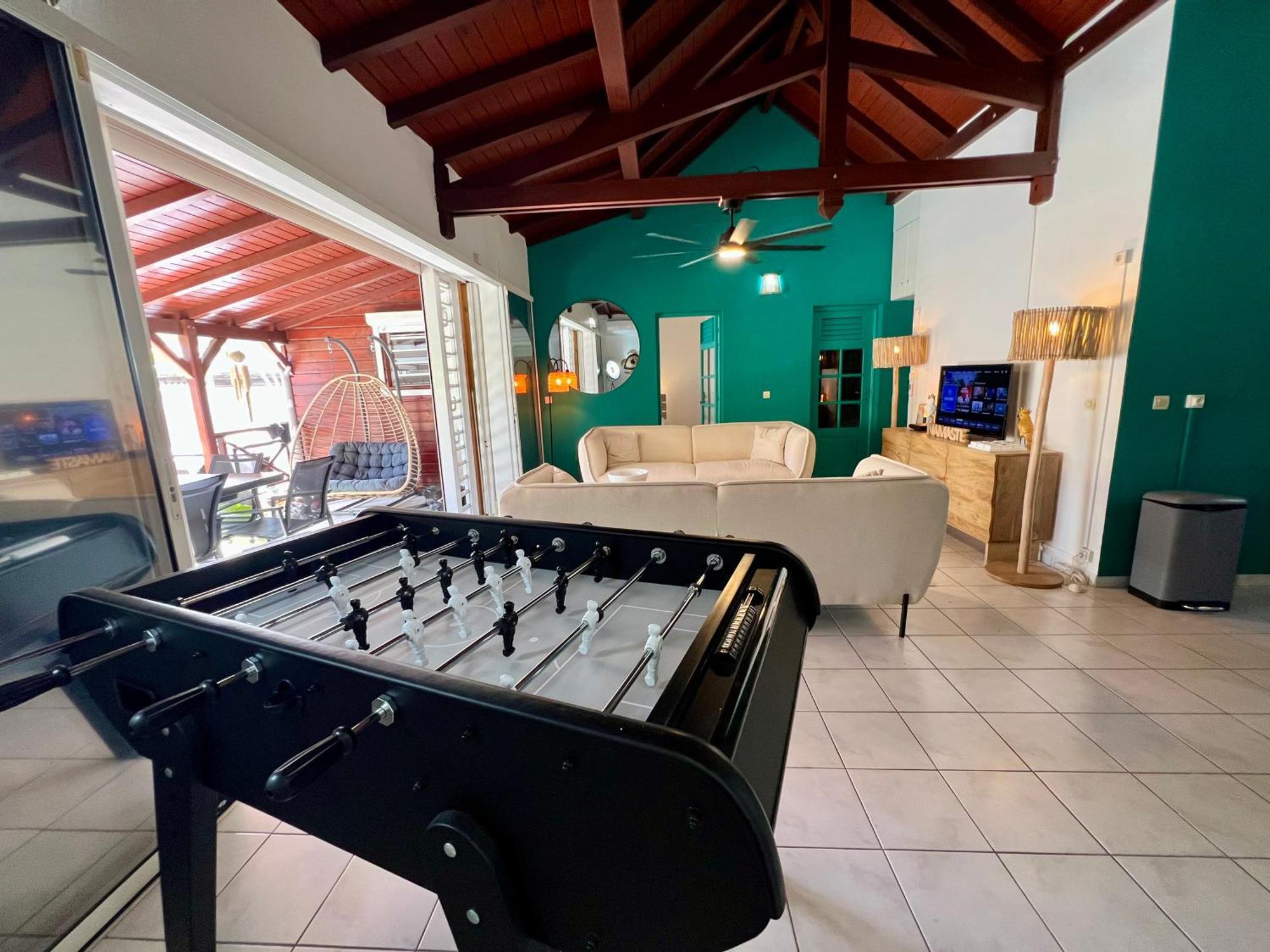 Villa Simeon Saint Francois Avec Piscine Privee Et Jacuzzi Proche Plage Exterior foto
