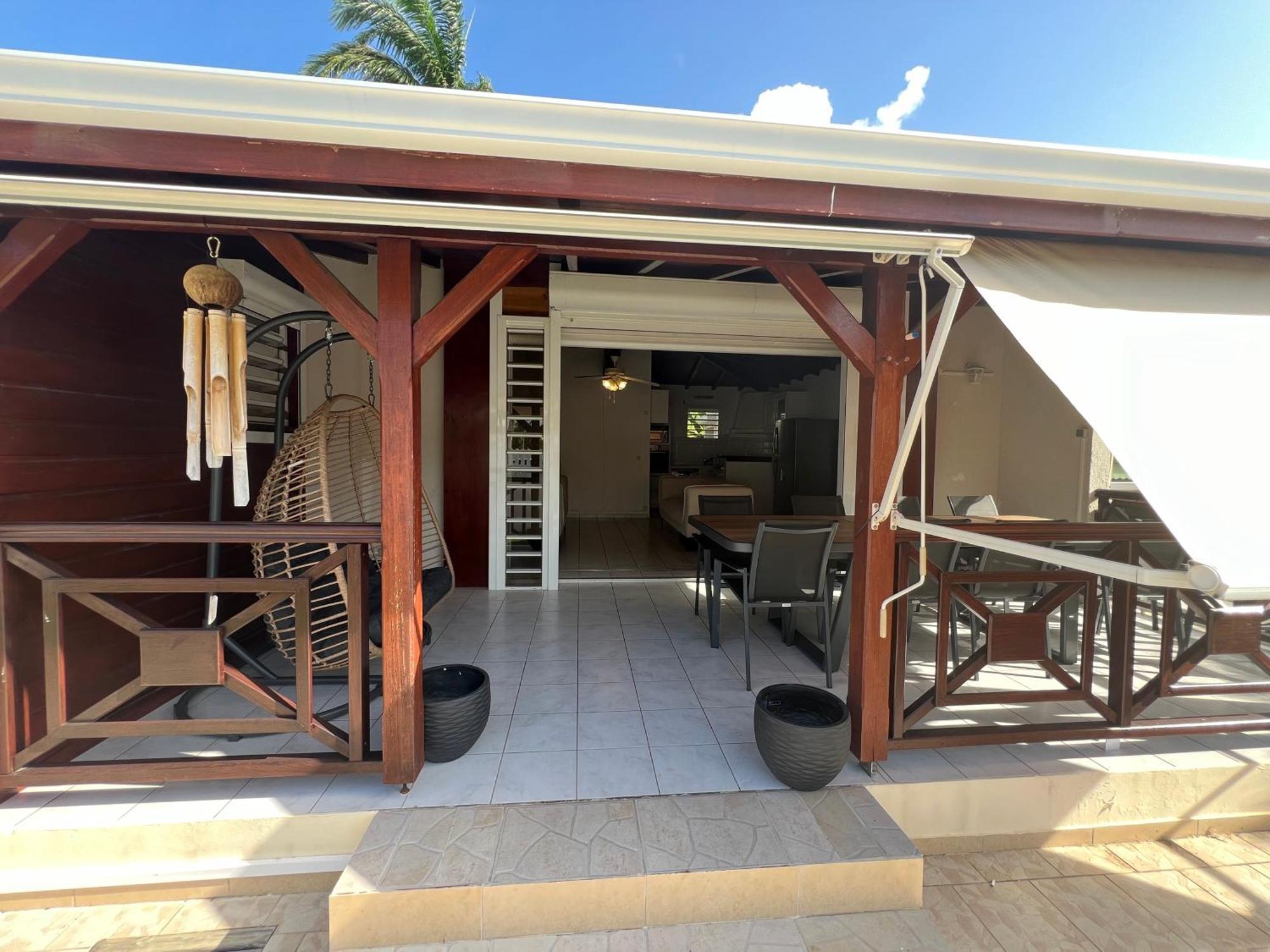 Villa Simeon Saint Francois Avec Piscine Privee Et Jacuzzi Proche Plage Exterior foto
